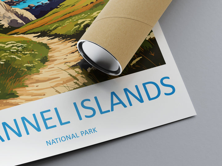 Channel Islands National Park Travel Print Wall Art Channel Islands Wall Hanging Home Décor Channel Islands Gift Art Lovers California Art