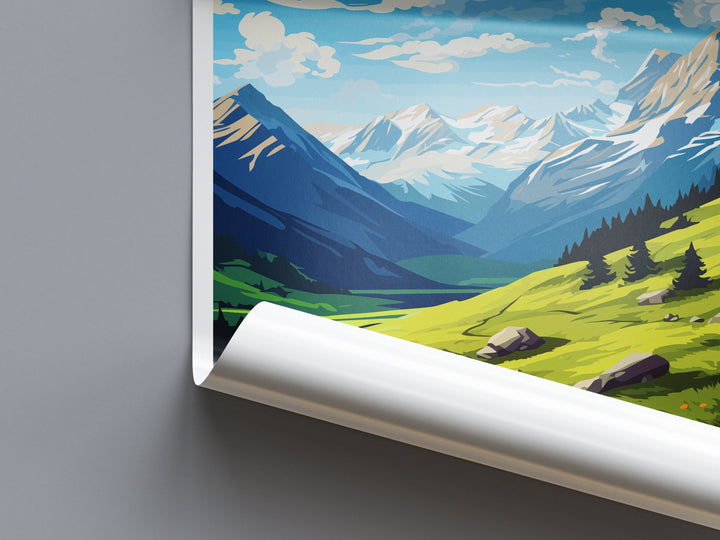 Stelvio Travel Print Wall Art Stelvio Italy Wall Hanging Home Decor Stelvio Gift Art Lovers Wall Art Print Italy