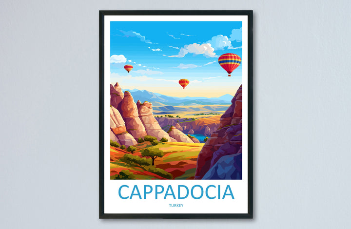 Cappadocia Travel Print Wall Art Cappadocia Wall Hanging Home Decoration Cappadocia Gift Art Lovers Wall Art Print Art Cappadocia Wall Print