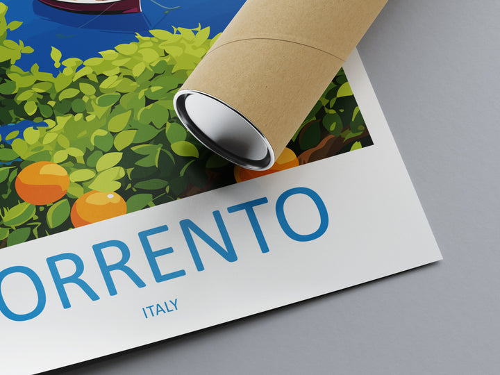 Sorrento Travel Print Wall Art Sorrento Wall Hanging Home Décor Sorrento Gift Art Lovers Italy Art Lover Gift Sorrento Print Sorrento Art