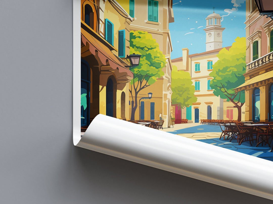 Parma Travel Print Wall Art Parma Italy Wall Hanging Home Decor Parma Gift Art Lovers Wall Art Print Parma Italy