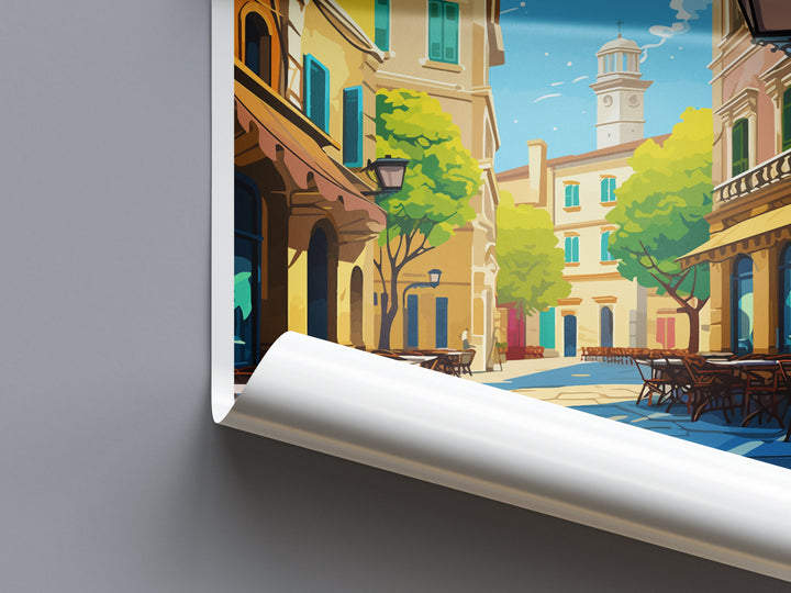 Parma Travel Print Wall Art Parma Italy Wall Hanging Home Decor Parma Gift Art Lovers Wall Art Print Parma Italy