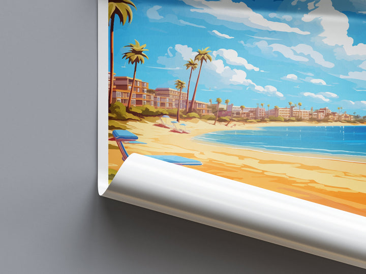 Salou Travel Print Wall Art Salou Wall Hanging Home Décor Salou Gift Art Lovers Spain Art Lover Gift Salou Print Spain Wall Art