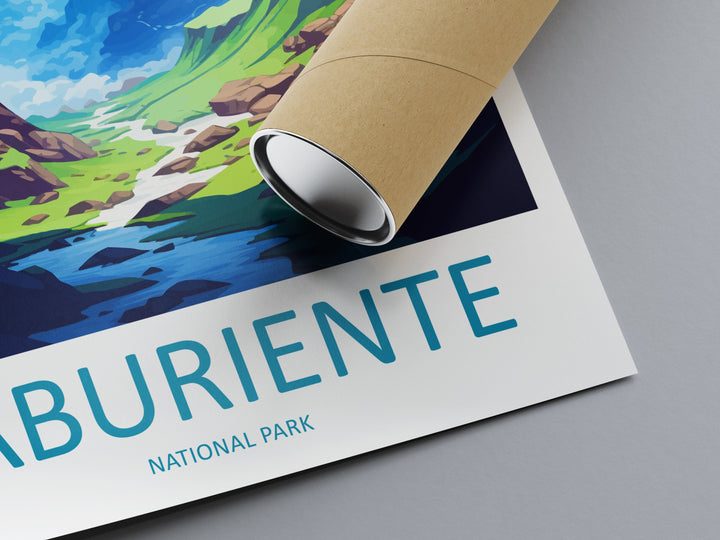 Taburiente Travel Print Wall Art Taburiente Wall Hanging Home Décor Taburiente Gift Art Lovers Spain Art Lover Gift Taburiente Wall Décor