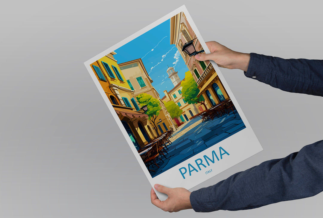 Parma Travel Print Wall Art Parma Italy Wall Hanging Home Decor Parma Gift Art Lovers Wall Art Print Parma Italy