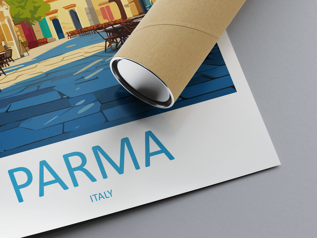 Parma Travel Print Wall Art Parma Italy Wall Hanging Home Decor Parma Gift Art Lovers Wall Art Print Parma Italy