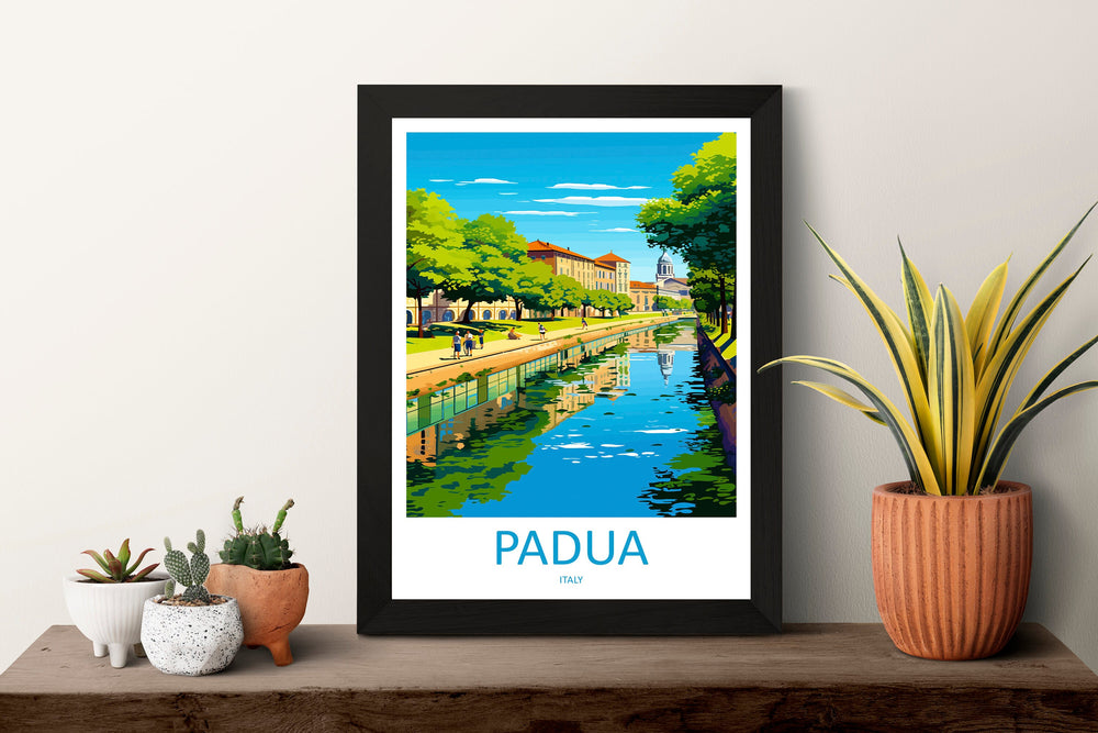Padua Travel Print Padua Home Décor Palermo Art Print Padua Town Room Print For Padua Gift Padua Poster Wall Art For Italy