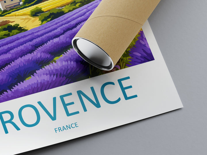 Provence Travel Print Wall Art Provence Wall Hanging Home Décor Provence Gift Art Lovers France Art Lover Gift Provence Art Provence Art
