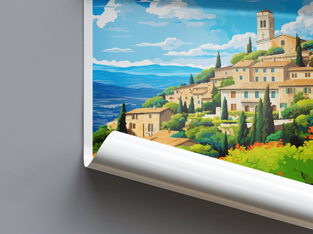 Saint-Paul-De-Vence Travel Print Wall Art Saint-Paul-De-Vence Wall Hanging Home Décor Saint-Paul-De-Vence Gift Art Lovers France Art Lover