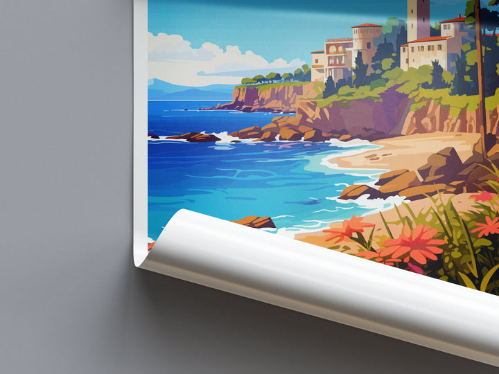 Lloret De Mar Travel Print Wall Art Lloret De Mar Wall Hanging Home Décor Lloret De Mar Gift Art Lovers Spain Art Lover Gift Lloret De Mar