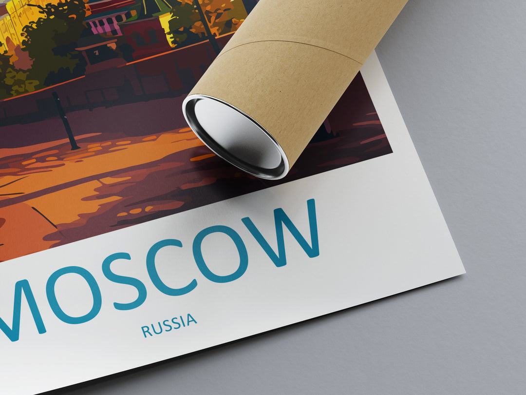 Moscow Print Moscow Home Decor Landscape Art Print Moscow Wall Art for Russia Enthusiast Gift Wall Hanging Moscow Russia Print