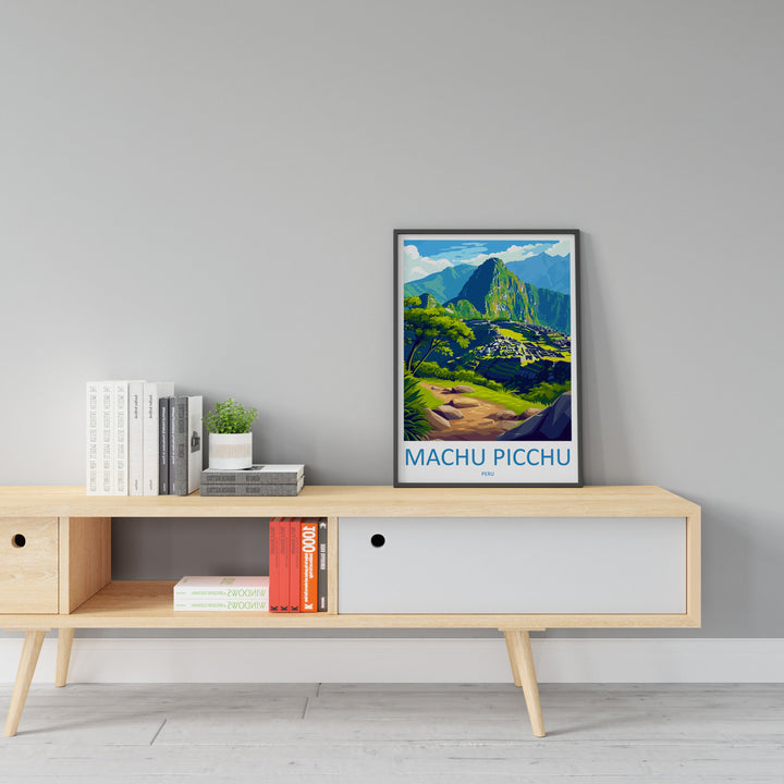 Machu Picchu Travel Print Wall Art Machu Picchu Wall Hanging Home Décor Machu Picchu Gift Art Lovers Peru Art Lover Gift Peru