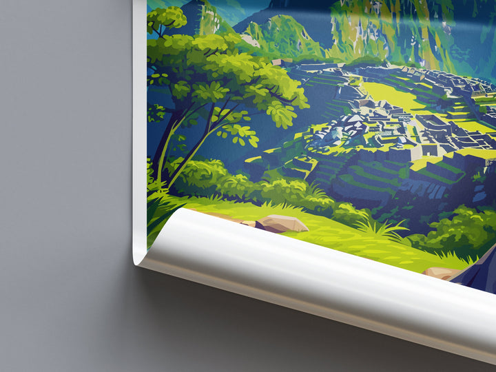 Machu Picchu Travel Print Wall Art Machu Picchu Wall Hanging Home Décor Machu Picchu Gift Art Lovers Peru Art Lover Gift Peru