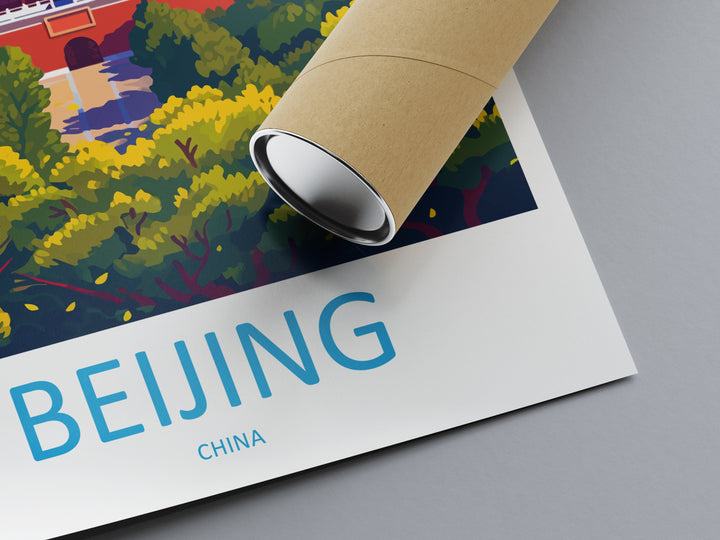 Beijing Travel Print Wall Art Beijing Wall Hanging Home Décor Gift Beijing Art Lovers China Beijing Art Gift Lover Print