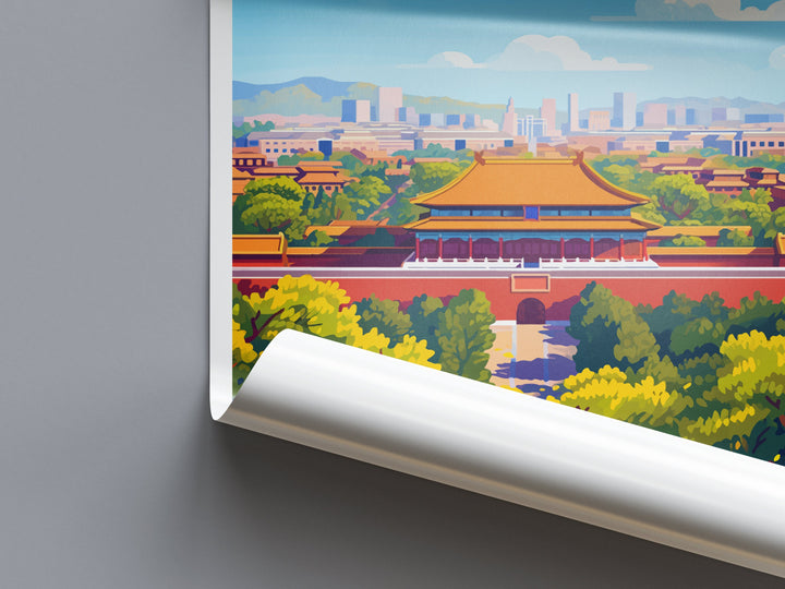 Beijing Travel Print Wall Art Beijing Wall Hanging Home Décor Gift Beijing Art Lovers China Beijing Art Gift Lover Print