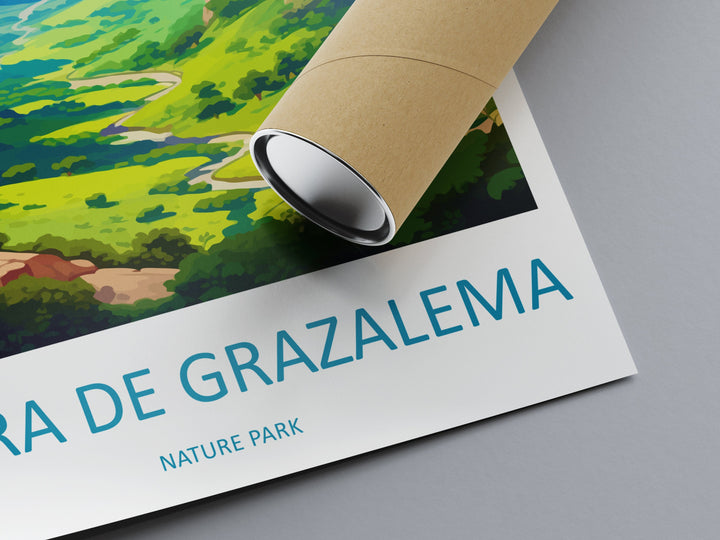 Sierra De Grazalema Travel Print Wall Art Sierra De Grazalema Wall Hanging Home Décor Sierra De Grazalema Gift Art Lovers Spain Art Lover