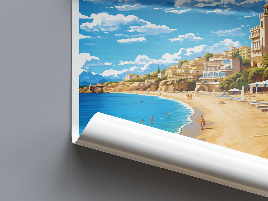 Nerja Travel Print Wall Art Nerja Wall Hanging Home Décor Nerja Gift Art Lovers Spain Art Lover Gift Nerja Wall Décor