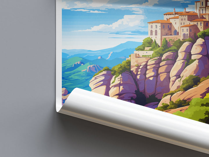 Serra de Tramuntana Travel Print Wall Art Serra de Tramuntana Wall Hanging Home Décor Serra de Tramuntana Gift Art Lovers Spain Art Lover