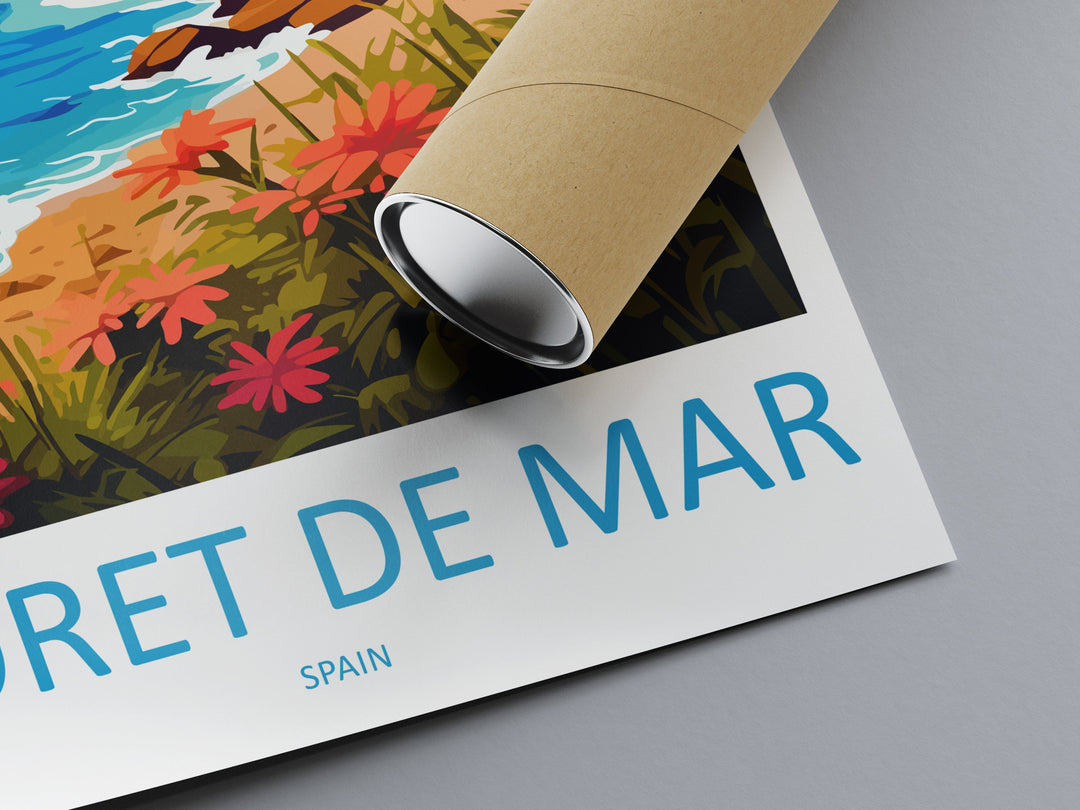 Lloret De Mar Travel Print Wall Art Lloret De Mar Wall Hanging Home Décor Lloret De Mar Gift Art Lovers Spain Art Lover Gift Lloret De Mar