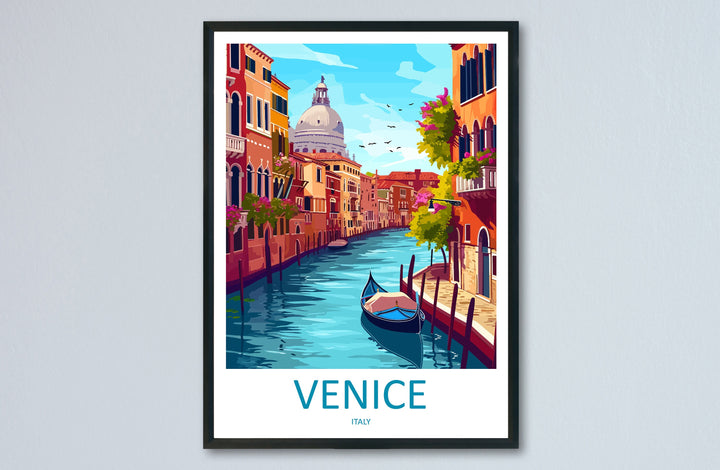 Venice Travel Print Wall Art Venice Italy Wall Hanging Home Decoration Venice Gift Art Lovers Wall Art Print Venice Italy St. Mark's Square