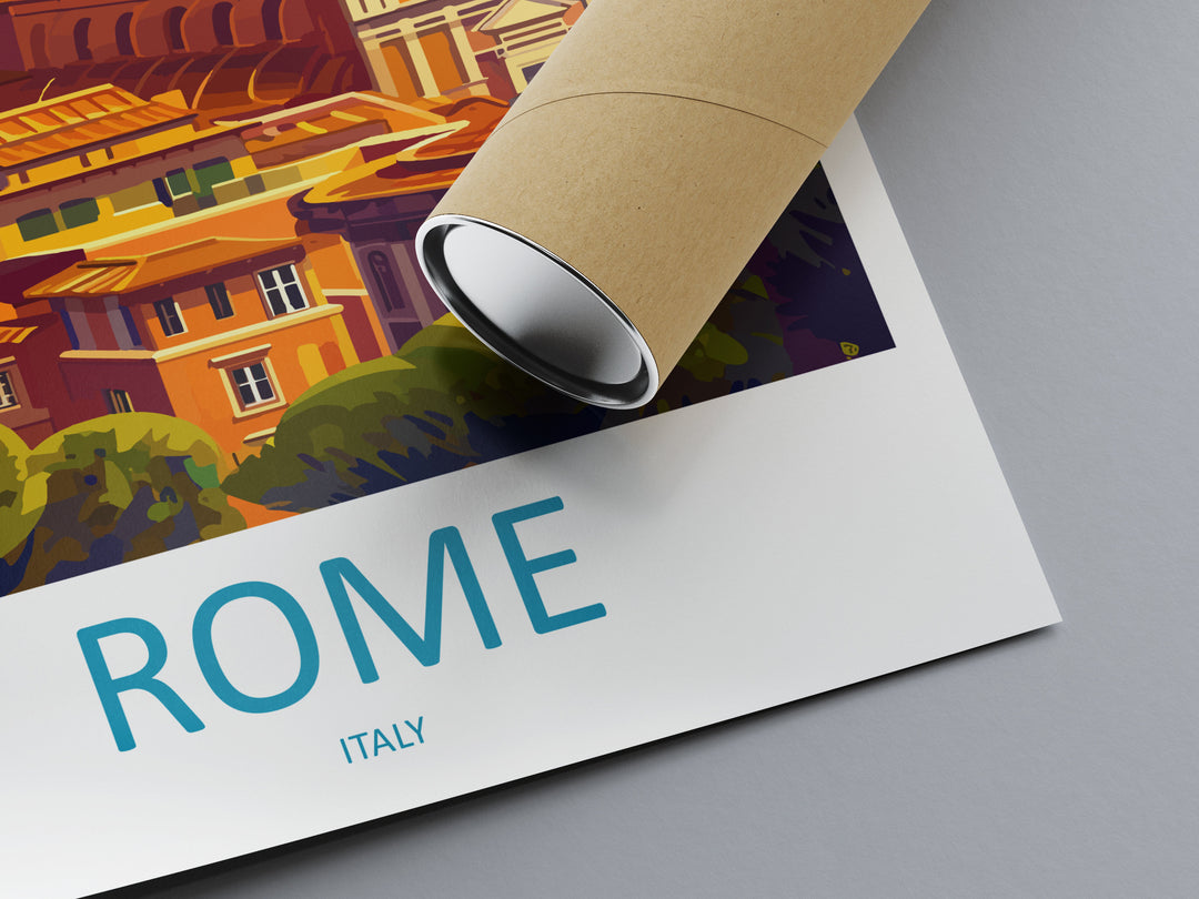 Rome Travel Print Wall Art Rome Wall Hanging Home Décor Rome Gift Art Lovers Italy Art Lover Gift Rome Print Italy Wall Art Decor