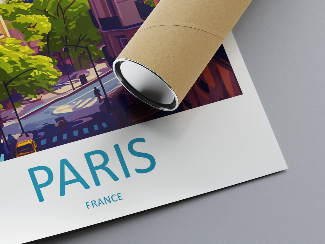 Paris Travel Print Wall Art Paris Wall Hanging Home Décor Paris Gift Art Lovers France Art Lover Gift Paris Print France Wall Art Décor