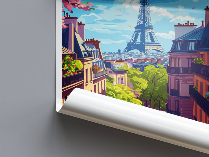 Paris Travel Print Wall Art Paris Wall Hanging Home Décor Paris Gift Art Lovers France Art Lover Gift Paris Print France Wall Art Décor