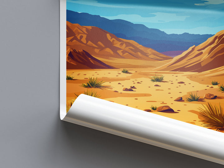 Death Valley National Park Travel Print Wall Art Death Valley Wall Hanging Home Décor Death Valley Gift Art Lovers California Art Lover Gift