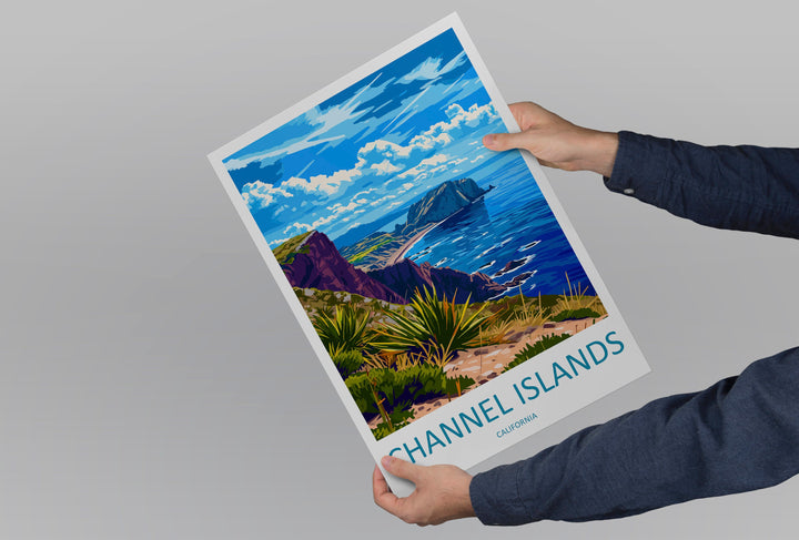 Channel Islands National Park Travel Print Wall Art Channel Islands Wall Hanging Home Décor Channel Islands Gift Art Lovers California Art