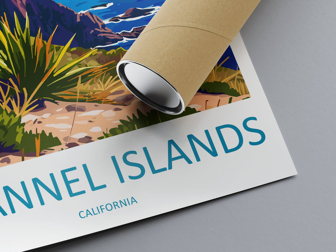 Channel Islands National Park Travel Print Wall Art Channel Islands Wall Hanging Home Décor Channel Islands Gift Art Lovers California Art