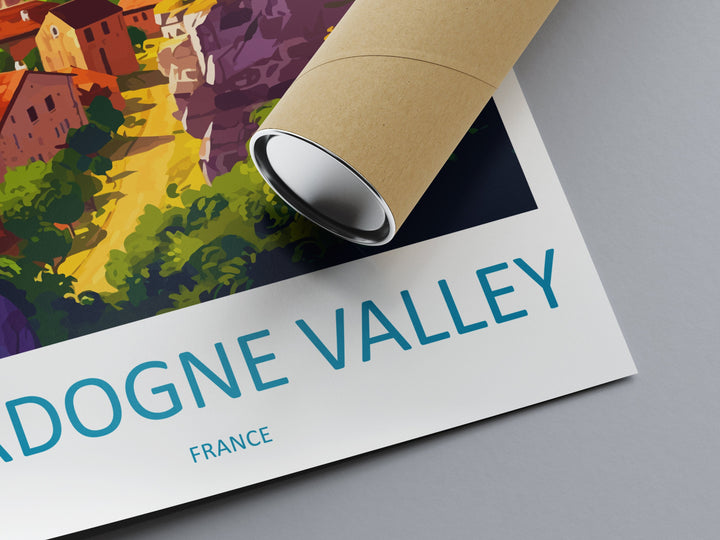 Dordogne Travel Print Wall Art Dordogne Wall Hanging Home Decoration Dordogne Gift Art Lovers Wall Art Print Art Dordogne Wall Hanging Art