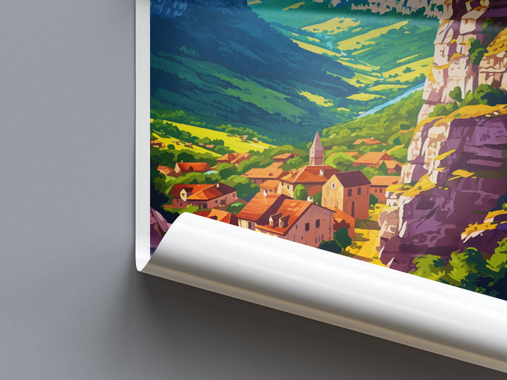 Dordogne Travel Print Wall Art Dordogne Wall Hanging Home Decoration Dordogne Gift Art Lovers Wall Art Print Art Dordogne Wall Hanging Art