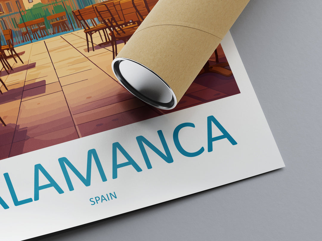 Salamanca Travel Print Wall Art Salamanca Wall Hanging Home Décor Salamanca Gift Art Lovers Spain Art Lover Gift Salamanca Print Spain Art