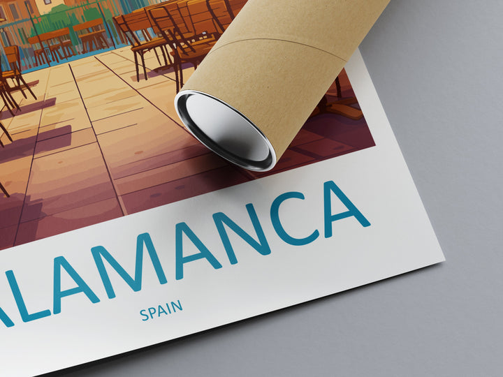 Salamanca Travel Print Wall Art Salamanca Wall Hanging Home Décor Salamanca Gift Art Lovers Spain Art Lover Gift Salamanca Print Spain Art