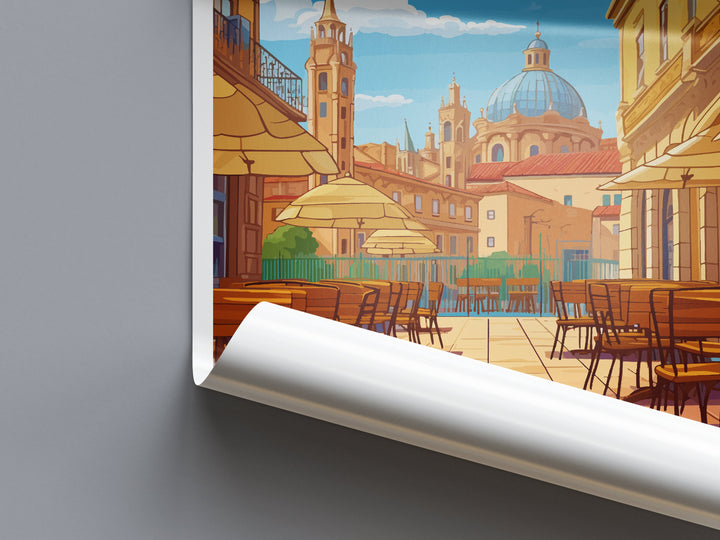 Salamanca Travel Print Wall Art Salamanca Wall Hanging Home Décor Salamanca Gift Art Lovers Spain Art Lover Gift Salamanca Print Spain Art