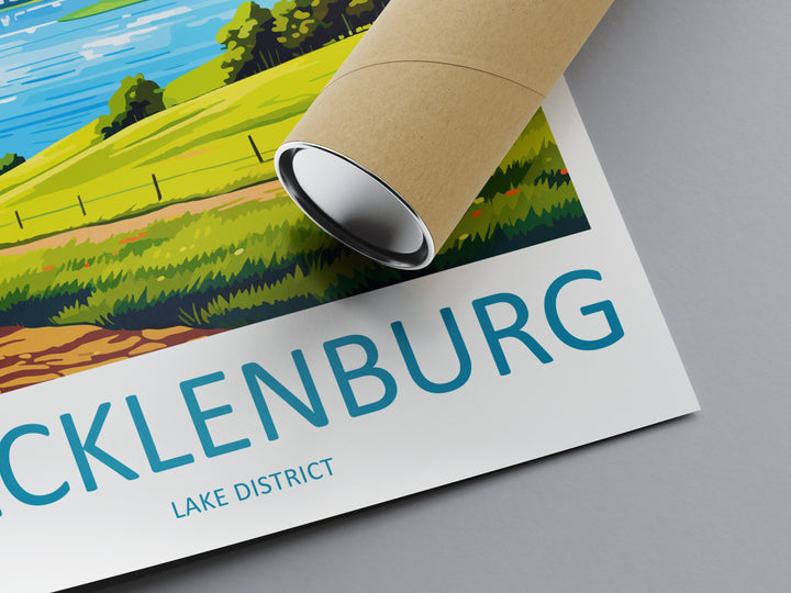 Mecklenburg Travel Print Mecklenburg Home Décor Germany Art Print Germany Mecklenburg Wall Print Gift for Germany Travel Poster Lovers