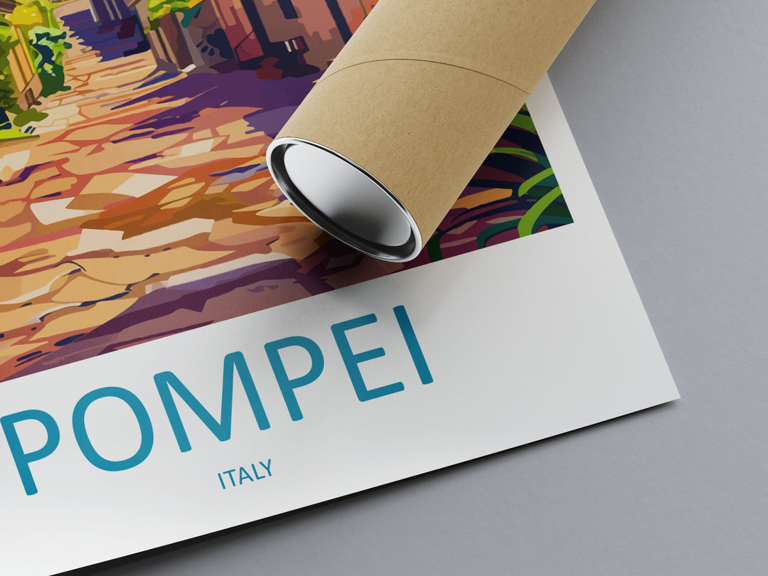 Pompeii Travel Print Wall Art Pompeii Italy Wall Hanging Home Decoration Pompeii Gift Art Lovers Wall Art Print Pompeii Italy Art Pompeii