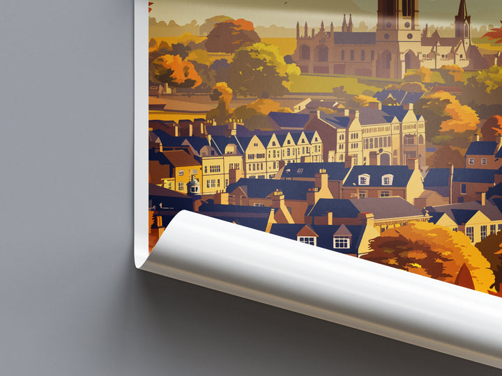 Oxford Travel Print Wall Art Oxford Wall Hanging Home Décor Oxford Gift Art Lovers England Art Lover Gift Poster Oxford Art Oxford Poster