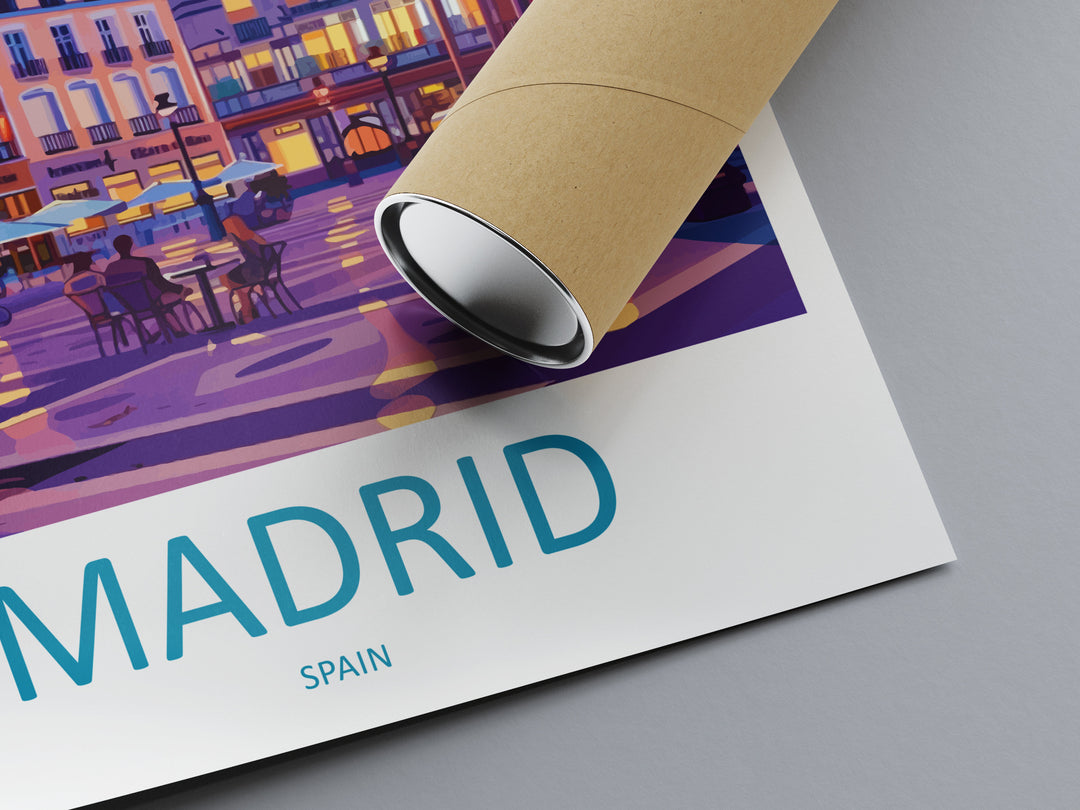 Madrid Travel Print Wall Art Madrid Wall Hanging Home Décor Madrid Gift Art Lovers Spain Art Lover Gift Madrid Wall Décor Madrid Spain Print