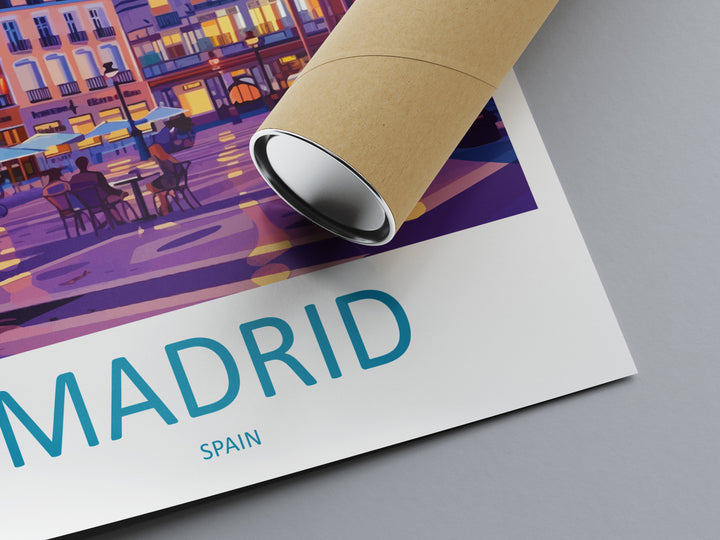 Madrid Travel Print Wall Art Madrid Wall Hanging Home Décor Madrid Gift Art Lovers Spain Art Lover Gift Madrid Wall Décor Madrid Spain Print