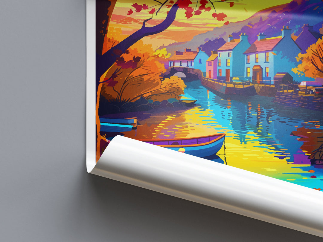 Galway Print Galway Home Decor Galway Square Art Print Galway Wall Art for Ireland Enthusiast Gift Wall Hanging Galway Ireland Wall Décor