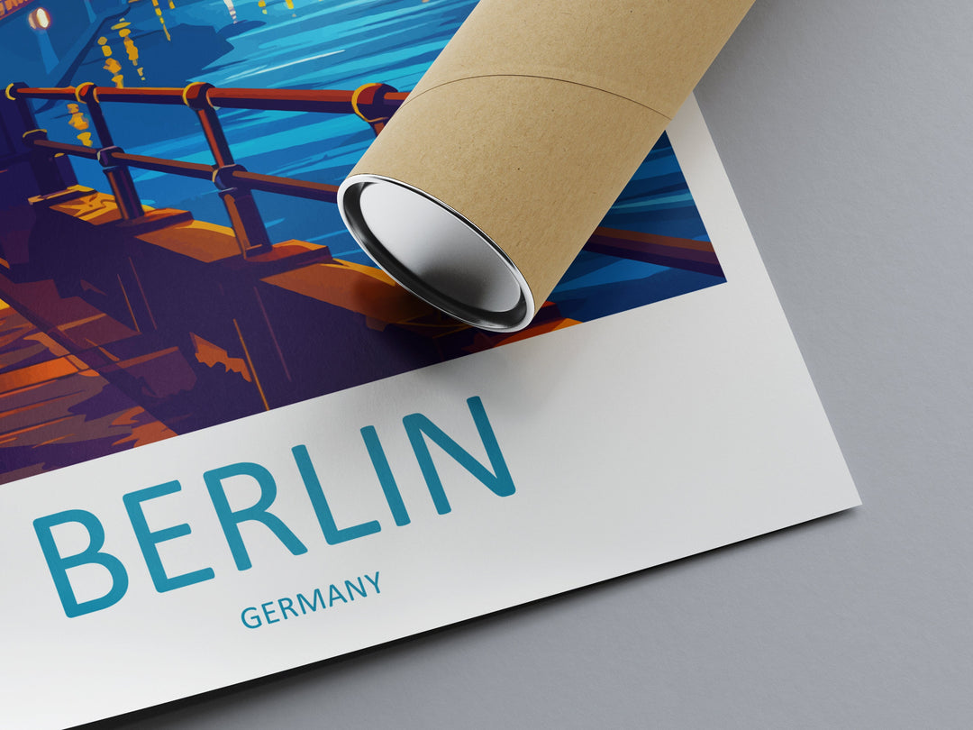 Berlin Travel Print Wall Art Berlin Wall Hanging Home Décor Berlin Gift Art Lovers Germany Art Lover Gift Berlin Wall Décor Berlin Print
