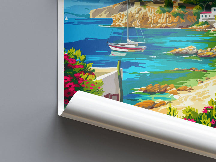 Rhodes Travel Print Wall Art Rhodes Greece Wall Hanging Home Decoration Rhodes Gift Art Lovers Wall Art Print Rhodes Greece Wall Poster Art