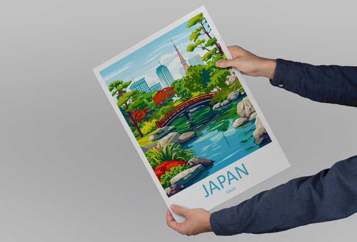Japan Travel Print Wall Art Japan Wall Hanging Home Décor Japan Gift Art Lovers Tokyo Art Lover Gift Tokyo Travel Gift