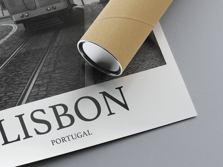Lisbon Photo Print of Yellow Tram Travel Photo Lisbon Art Decor Photo Travel Art Gift For Travel Artwork Wall Art Framed Photo Travel Print