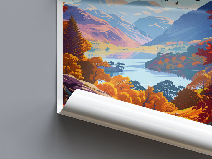 Lake District Print Lake District Home Decor Landscape Art Print Lake District Wall Art Nature Enthusiast Gift Wall Hanging Lake District