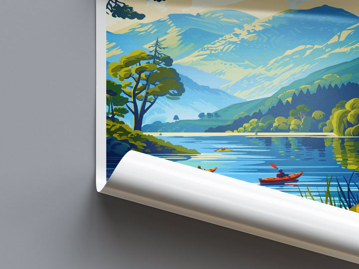 Lake District Print Lake District Home Decor Landscape Art Print Lake District Wall Art Nature Enthusiast Gift Wall Hanging Lake District