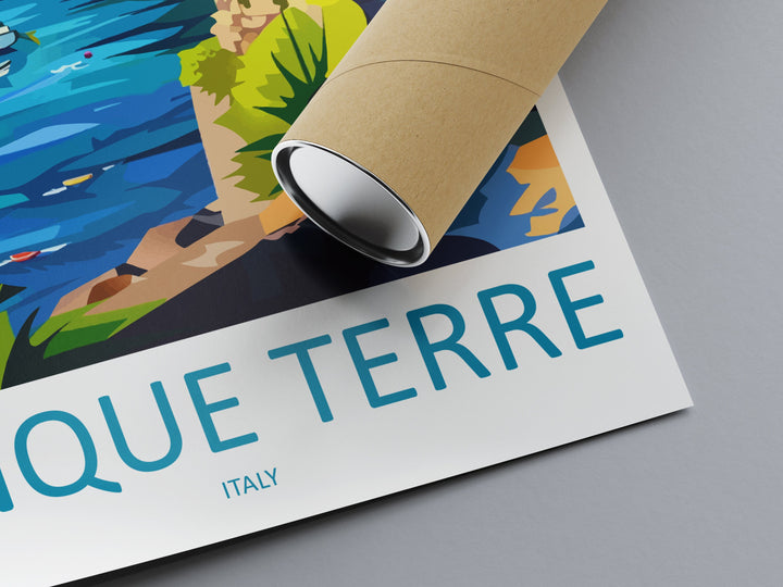 Cinque Terre Travel Print Wall Art Cinque Terre Italy Wall Hanging Home Decoration Cinque Terre Gift Art Lovers Wall Art Print Patmos Italy