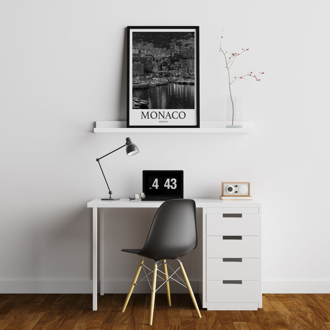 Monaco Photo Print of Monaco Travel Photo Hanging Decor Photo Travel Art Gift For Travel Artwork Wall Art Framed Photo Travel