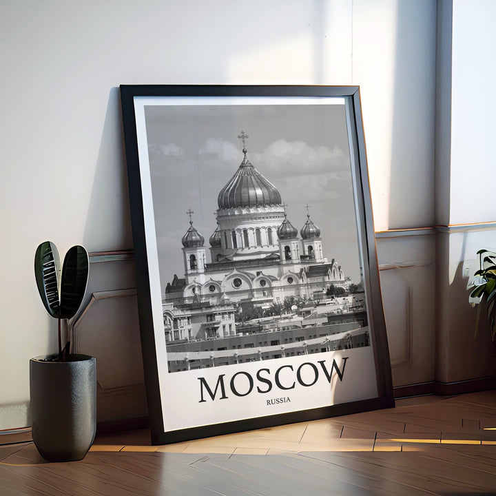 Moscow Photo Print of Moscow Russia Travel Photo Hanging Decor Photo Travel Art Gift For Travel Artwork Wall Art Framed Photo Travel